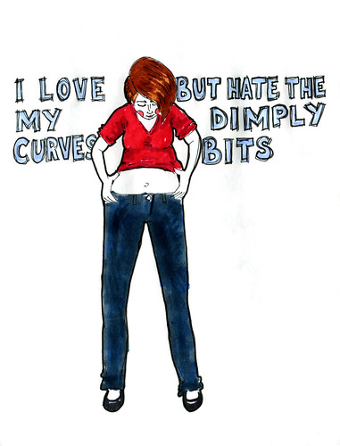 I love my curves but hate the dimply bits