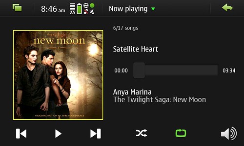 Music Player in N900