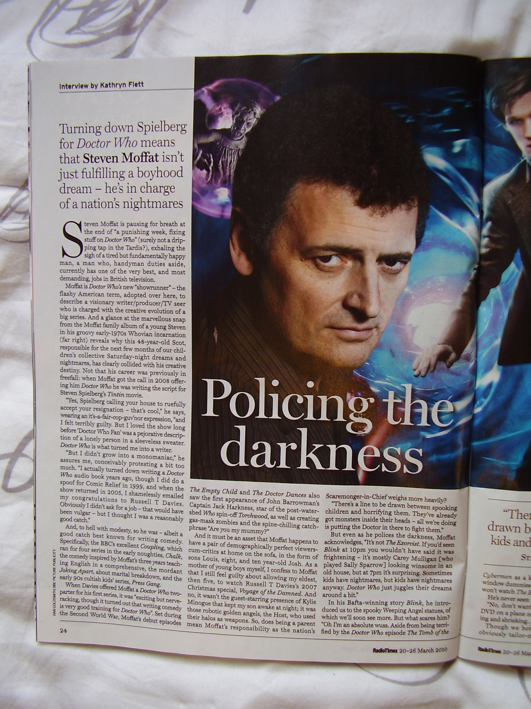 Radio Times - Moffat interview [Page 1]