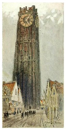 010- El campanario de San Rombauld-Malines-Vanished towers and chimes of Flanders 1916- Edwards George Wharton