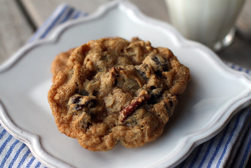 Oatmeal Chocolate Chip Cookies w/Cherries and Pecans x2