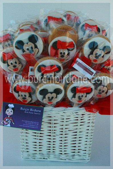 Minnie Mickey Mouse Cookie