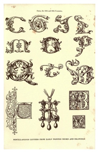 016-Siglo XV y XVI-The hand book of mediaeval alphabets and devices (1856)- Henry Shaw