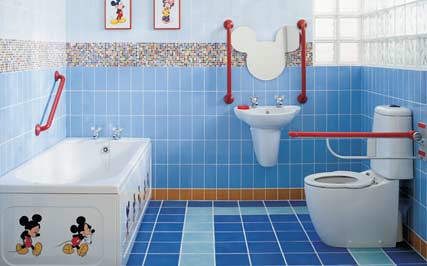 banheiro decoração infantil