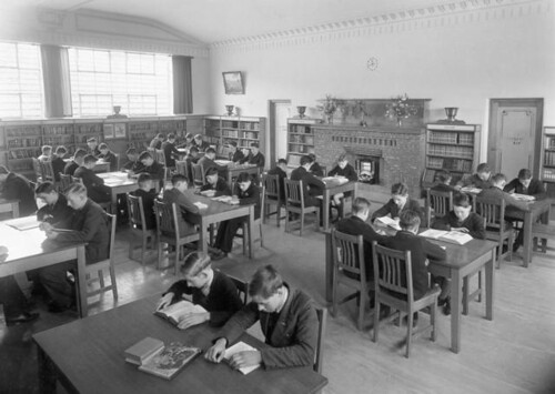 Brunswick Technical School - Library 1936