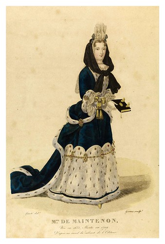 014-Madame de Maintenon-Galerie Française de femmes célèbres 1827- Louis Marie Lanté