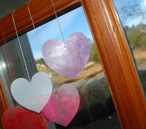 Stain Glass Hearts - Valentines
