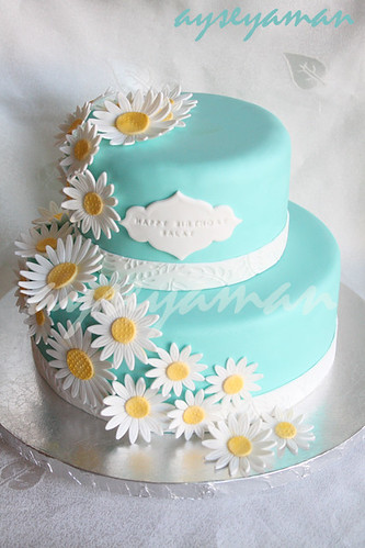 Tiffany's Blue Birthday Cake