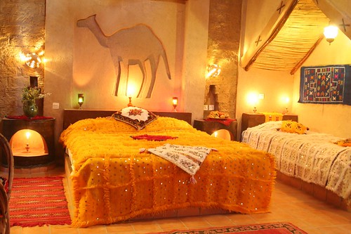 Room at Auberge du Sud Hotel in Merzouga Sahara