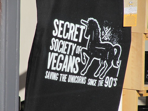 unicorn t shirt for vegans