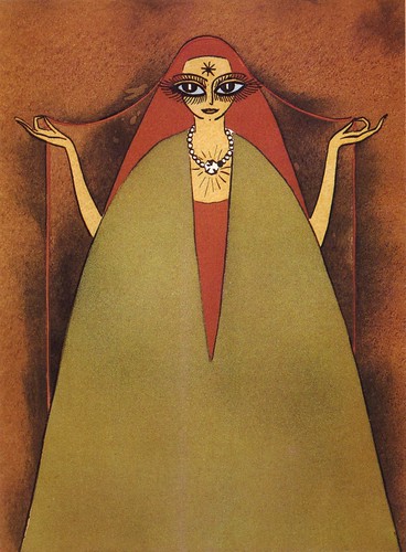 Kees Van Dongen, pochoir illus. for Hassan Badreddine el Bassraoui, 1926