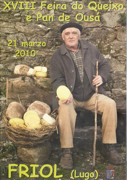 Feira do Queixo e Pan de Ousá 2010 - Friol - Lugo - 21 de marzo - cartel