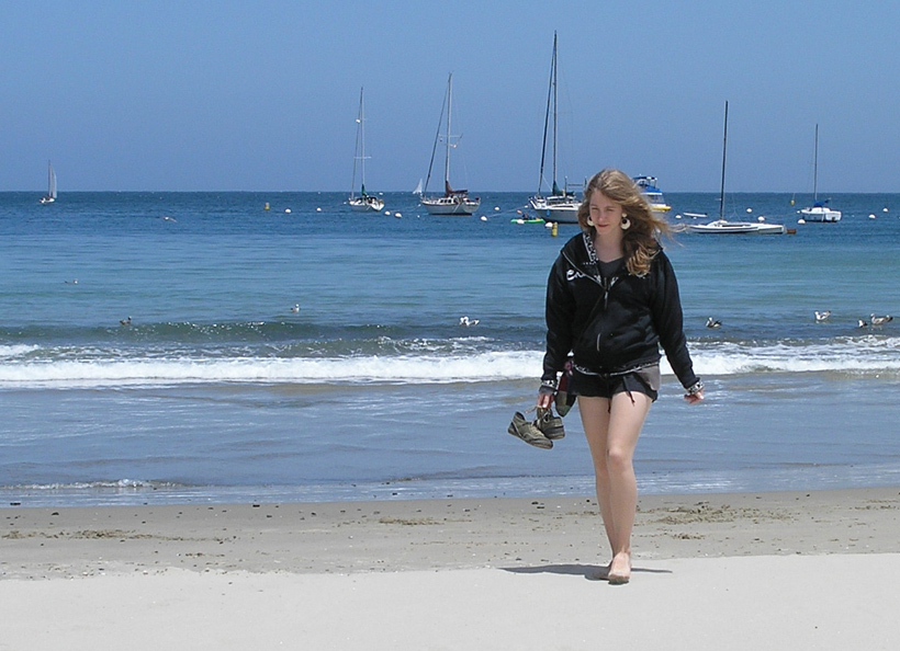 Karen on the Beach