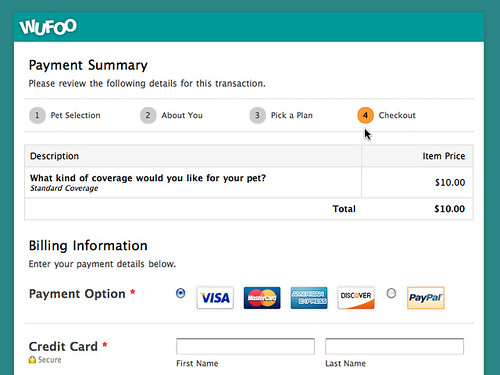 Payment Page Now in Pagination