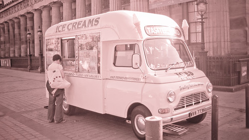 Ice cream van, Edinburgh
