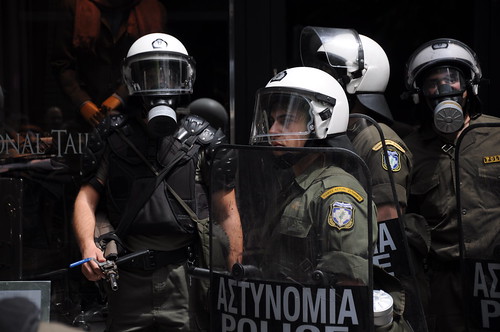 Greek anti-austerity protests turn violent
