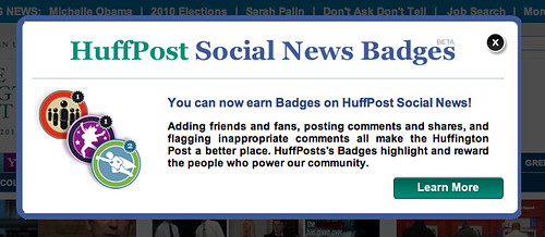 Huffington Post badges