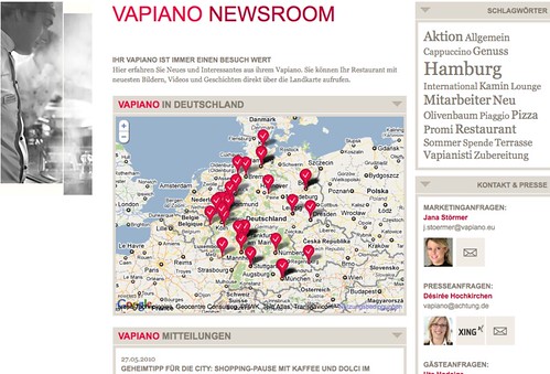 Vapiano Newsroom