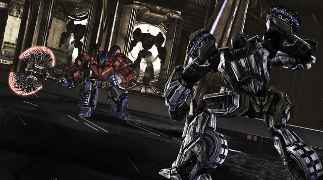 Screenshot Transformers War for Cybertron Optimus Prime Megatron