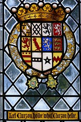 Armorial stained glass willement twycross