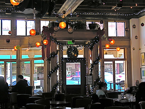 The Raven - decked out for the holidays