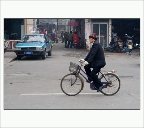 Op de fiets in China