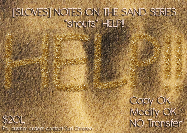 S.LOVES NOTES ON THE SAND WRITING SERIES