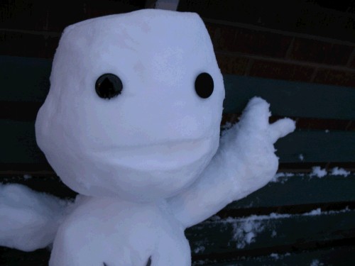 LittleBigPlanet - Sackboy Snowman