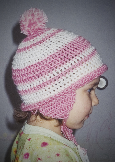 crochet hat first