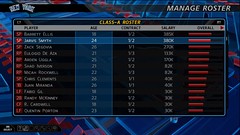 MLB 10: The Show Class-A Roster