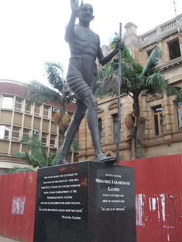 Downtown, Gandhi Statue