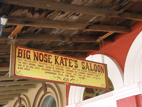 One of the quirkily-named saloons - Big Nose Kates