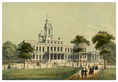 022-New York-City Hall 1850-The Eno collection of New York City-NYPL