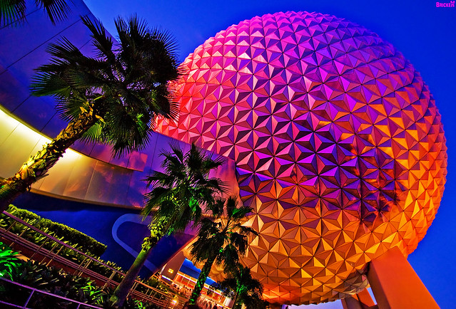 EPCOT Center's SpaceShip Earth @ 11mm
