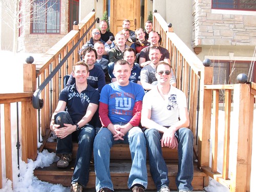 The 15 of us at our house in Park City, Utah