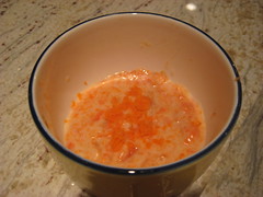 Sopa de zanahorias a la crema