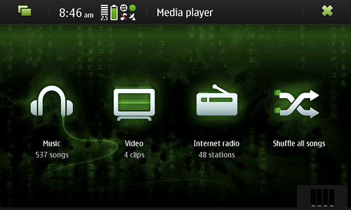 Media Player in N900
