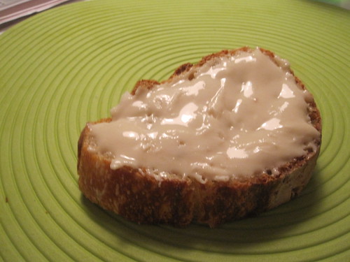 maple butter tartine