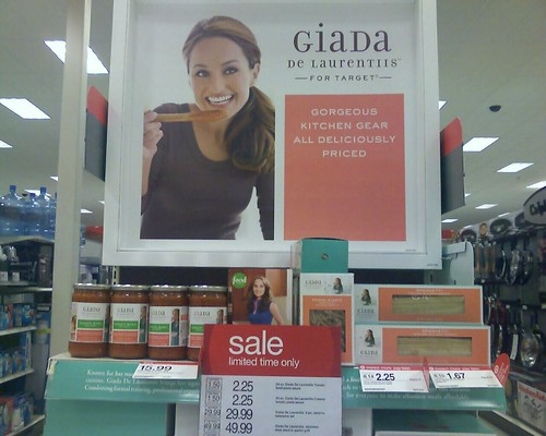 Giada Dilaurentiis for Target. Cookware, pasta and dressing.
