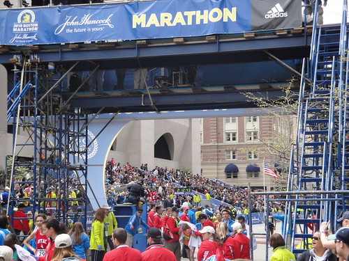 boston marathon finish line map. oston marathon finish line