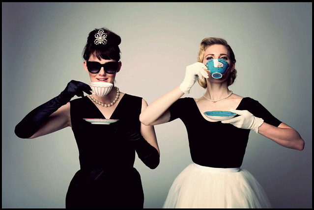 Grace Kelly & Audrey Hepburn” by blackeiffel