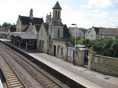 Stamford Station from The Bridge