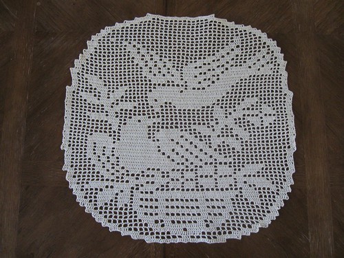 You can download almost 300 original filet crochet patterns from