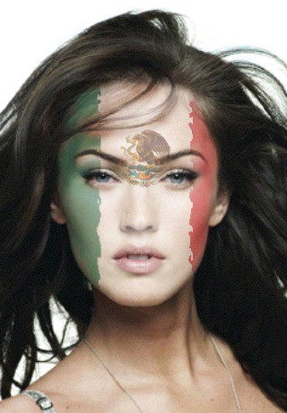 Megan Fox Mexico South Africa World Cup