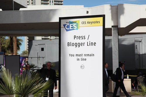 CES Keynotes Press / Blogger Line