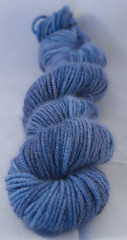 Blue Suede Shoes on 8 ply Rumba Cashmere 50 g *REDUCED*