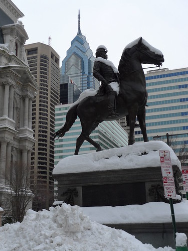 Philly Draped in Snow