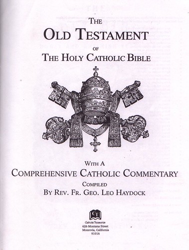 old testament catholic bible