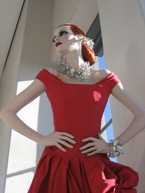 Red Dress Collection 2010, Top of the Rock Display by The Heart Truth