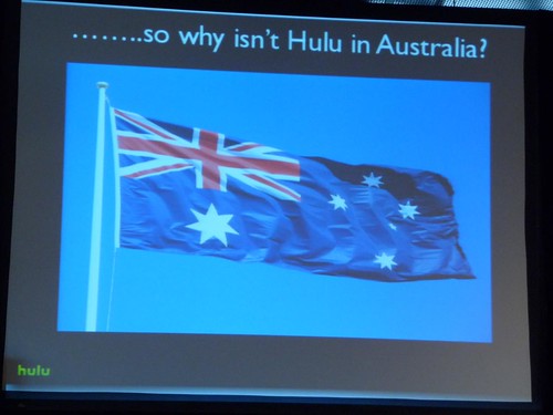 so why isnt't HULU in Australia?